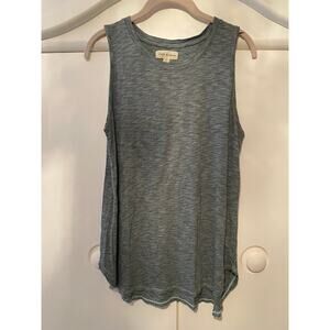 Cloth & Stone Gray sleeveless size small